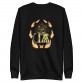 Sweatshirt with a Cossack skull